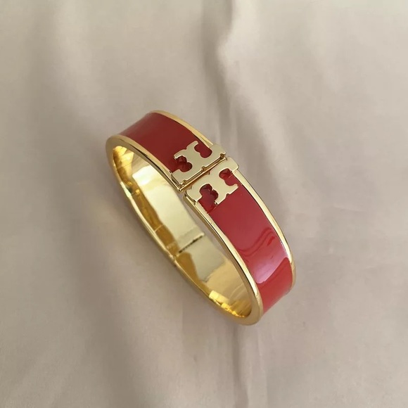 Kira Enamel Bangle Bracelet - Picture 6 of 10